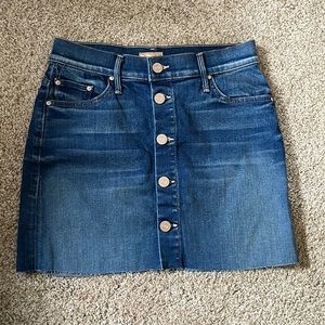 MOTHER Denim Skirt